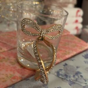 A beautiful gold & stones teacup ￼